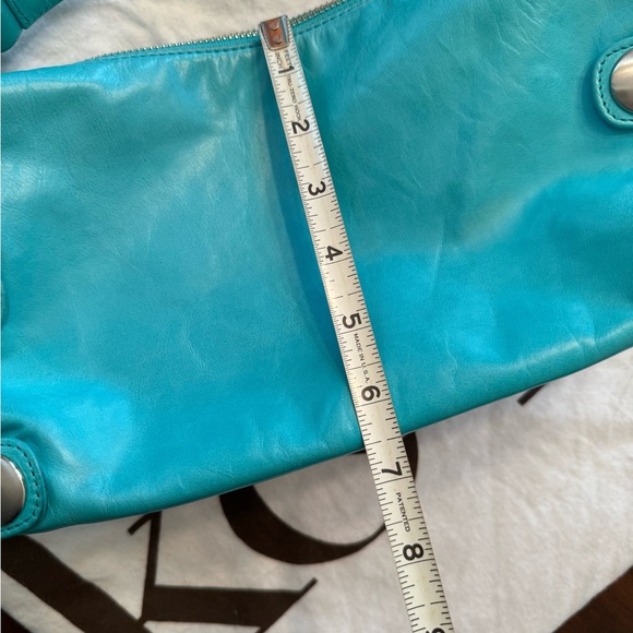 KOOBA turquoise leather purse.  SOFT!!! - Picture 7 of 15